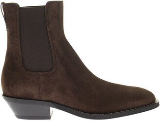 Texan suede ankle boot