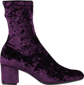 Ankle Boots Deep Purple