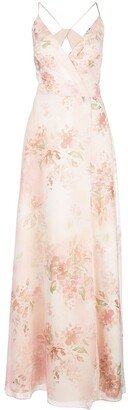 Bridesmaids floral gown