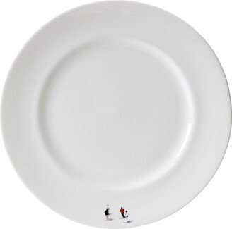 Dede Johnston Skiers Plate Large