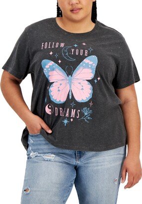 Trendy Plus Size Butterfly Dreams T-Shirt