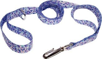 Country Brook Petz Deluxe Mermaid Mosaic Dog Leash (6 Foot, 1 Inch Wide)