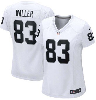 Women's Darren Waller White Las Vegas Raiders Game Jersey