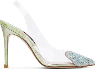 Green Amora Slingback Heel