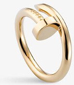 Womens Juste un Clou 18ct Yellow-gold Ring