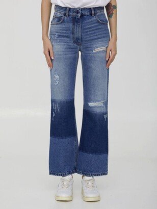 Blue denim jeans-AA