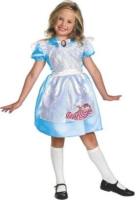 Girls' Alice in Wonderland Classic Costume - Size