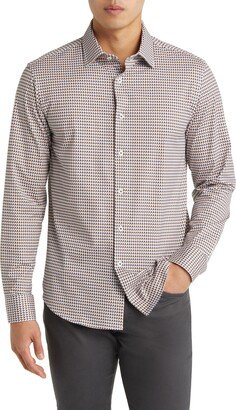 James OoohCotton® Houndstooth Button-Up Shirt