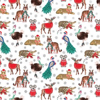 Wrap Festive Safari Animals