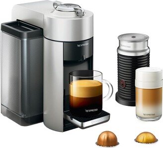 Nespresso Vertuo Coffee & Espresso Single-Serve Machine & Aeroccino Milk Frother-AA