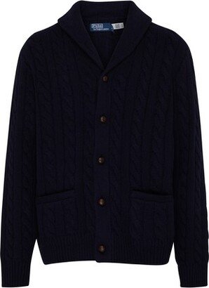 Cable-knit cardigan-AA