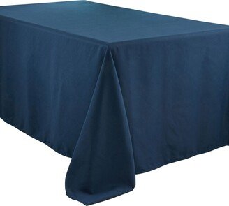 Saro Lifestyle Everyday Design Solid Color Tablecloth, 132 x 90