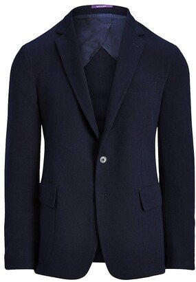 Wool Notch Lapel Blazer