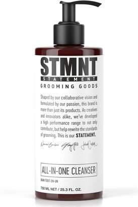 STMNT Grooming Goods All-in-One Cleanser with Activated Charcoal & Menthol