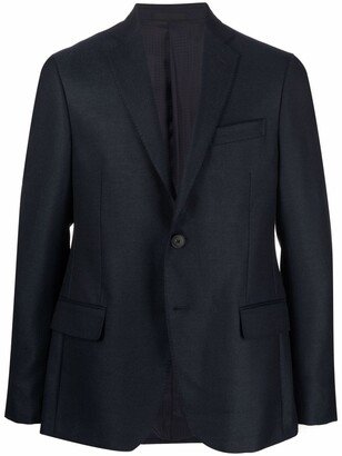 Fitted Single-Breasted Blazer-AC