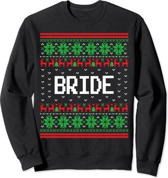 Wedding Bachelorette Party Ugly Christmas Sweaters Bride Future Mrs Bachelorette Party Ugly Christmas Sweater Sweatshirt