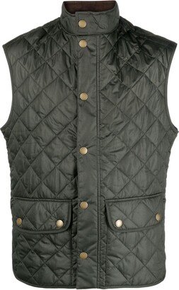 Lowerdale quilted cotton vest