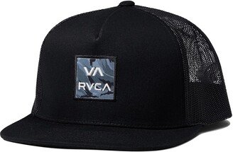 VA All The Way Print Trucker (Black) Caps