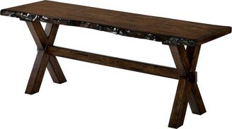 Terra X-Shaped Trestle Bench