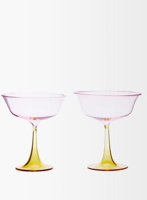 X Laguna B Set Of Two Cosimo Coupe Glasses