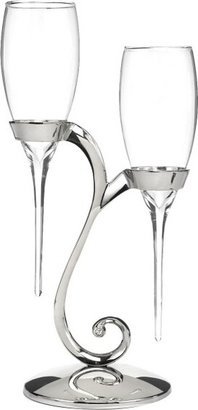 8oz Raindrop Wedding Champagne Flutes