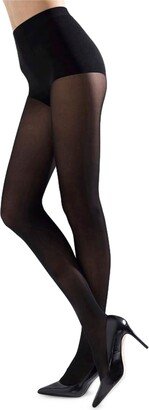 Velvet Touch Opaque Control-Top Tights-AA