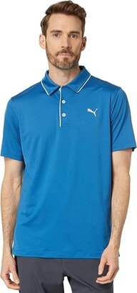 MATTR Bridges Polo (Lake Blue) Men's Clothing