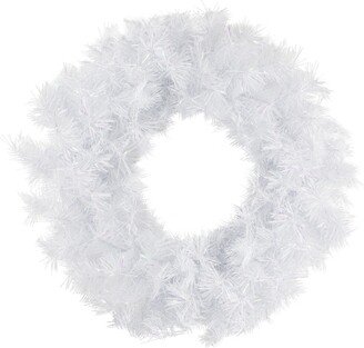 Northlight Icy Spruce Artificial Christmas Wreath-Unlit