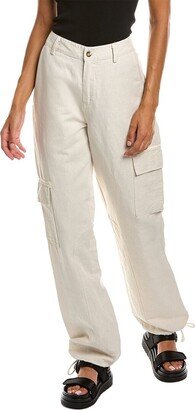 Heartland Linen-Blend Cargo Pant-AA