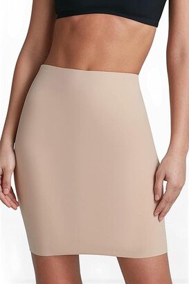 Half Slip with Control Shorts HS05 (Beige) Women's Underwear