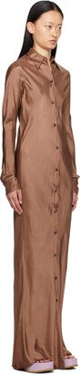 SSENSE Exclusive Brown Maxi Dress