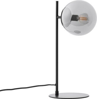 La Redoute Interieurs Atea Metal and Smoked Glass Table Lamp