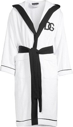 Logo Embroidered Bathrobe