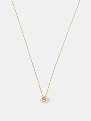 Glaçon Diamond & 18kt Recycled Gold Necklace
