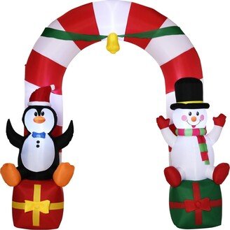 9' Christmas Inflatable Candy Cane Archway BlowUp Outdoor Display