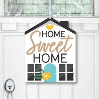 Big Dot Of Happiness Welcome Home Housewarming - Hanging New Home Outdoor Front Door Decor 1 Pc Sign