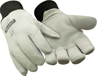 Men's Fleece Lined Insulated Leather Gloves