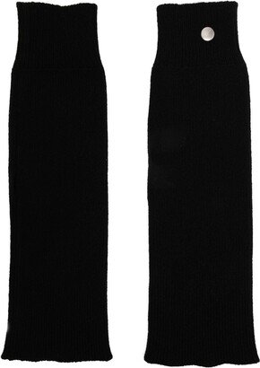 Ribbed-Knit Arm Warmers