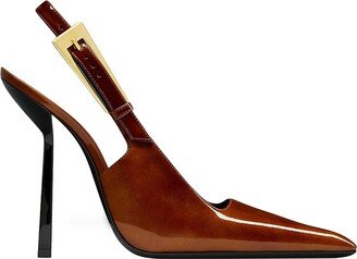 Lee Slingback Pumps In Patent Leather