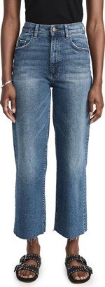 Women's Hepburn Wide Leg High-Rise Vintage Jeans in East Lake