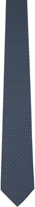 Navy Silk Tie