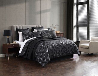 Riverbrook Home Regal 10 Piece Comforter Set Black