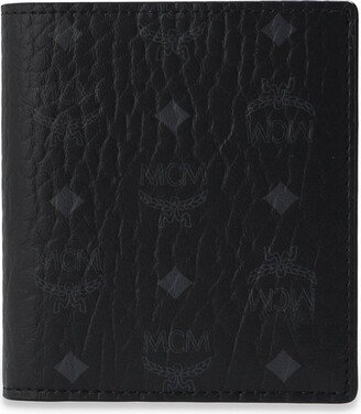 Monogram Printed Mini Bi-Fold Wallet