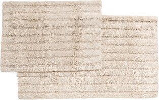 TJMAXX 2Pc Tufted Linear Bath Rug Set