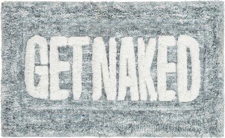 Get Naked Statement Bath Rug, 20 x 32