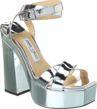 Gaia 100 Leather Platform Sandal-AB