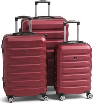 TJMAXX 3Pc Frontier Hardside Spinner Luggage Set For Women