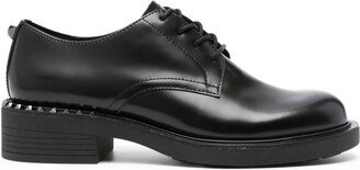 Black Calf Leather Oxford