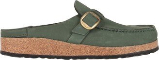 Mules & Clogs Dark Green