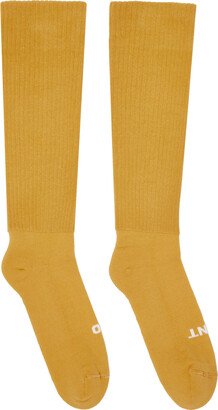 Yellow 'So Cunt Socks
